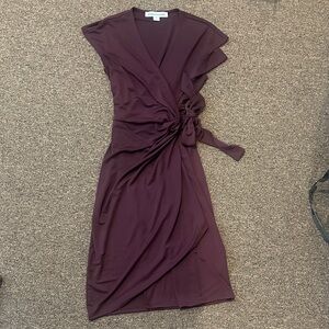 Amazon Essentials Deep Purple Midi Dress